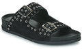 L'Atelier Tropézien Papucsok CHV100-BLACK Fekete 38