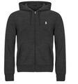 Ralph Lauren Pulóverek SWEATSHIRT ZIPPE EN DOUBLE KNIT TECH Fekete EU M