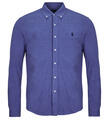 Ralph Lauren Hosszú ujjú ingek CHEMISE AJUSTEE COL BOUTONNE EN POLO FEATHERWEIGHT Kék EU XL