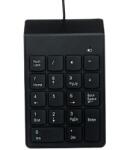 Gembird KPD-U-03 numerikus billentyűzet Laptop/PC USB Fekete (KPD-U-03) - easy-shop