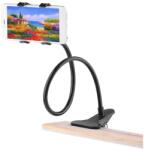 Gigapack asztali tartó asztalra csiptethető, 7" méretig, FEKETE GP-83731 (GP-83731)