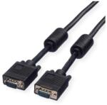 Roline kábel VGA HQ + Ferrite + DDC, HD15, M/M, 15m, fekete 11.04. 5665-2 (11.04.5665-2)