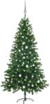 vidaXL Set LED-uri&globuri 150 cm verde (3077726)