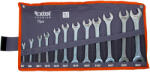 Extol set de chei, CrV. , în suport de pânză; 12 buc, 6-32mm (JCBL-1004) (JCBL-1004)