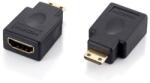 Equip Átalakító - 118914 (miniHDMI to HDMI, fekete) (118914) - firstshop
