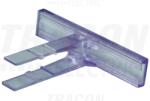 Tracon Kapocssor jelölő RE1 rögzítőelemre pattintható 44×7mm (KJ-A)
