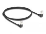 Delock RJ45 hálózati kábel Cat. 6A S/FTP 1m fekete (80299)