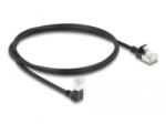 Delock RJ45 hálózati kábel Cat. 6A S/FTP 1m fekete (80305)