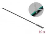 Delock újrahasználható kötöző Hx 310 x Sz 4, 5 mm 10 db fekete (18967) (18967)