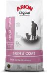 ARION Original Skin & Coat Adult Medium Salmon Rice 2 kg hrana completa pentru caini adulti de rasa medie, cu somon