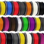  3D nyomtató filament 1, 75 mm PLA fehér (3DFILAMENT175WH)