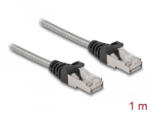 Delock RJ45 fém borítású kábel Cat. 6A U/FTP 1 m (80108) (80108)