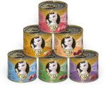  Kitty Cat 24x200g Kitty Cat Adult Pate vegyesen 6 változattal nedves macskatáp