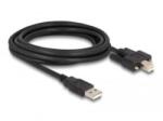 Delock USB 2.0 A - B-Típusú dugó kábel 2m (87201) (87201)