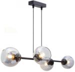 HEXE Lustră pe cablu LATIL 4xE27/60W/230V negru (HX0257)