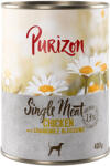 Purizon 6x400g Purizon Single Meat Csirke & kamillavirág nedves kutyatáp