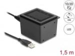 Delock USB vonalkódolvasó 1D és 2D asztallapba történő beépítésre, német verzió! (90600) (90600)