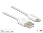 Delock USB USB 2.0 - Lightning kábel 1m (83000) (83000)
