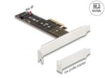 Delock PCI Express x4 kártya - 1 x belső NVMe M. 2 Key M (89836) (89836)