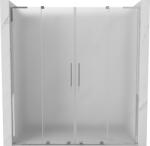 Mexen Velar L Duo, tolózuhanyajtó 200 cm-es nyitáshoz, 8 mm-es mattüveg, króm, 871-200-003-32-01 (871-200-003-32-01)