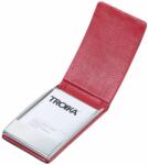 Troika Визитник Troika CDC92/LE, еко кожа, червен (CDC92/LE)