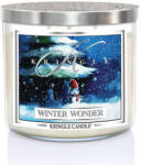 Kringle Candle Lumânare Kringle TUMBLER Lumânare parfumată cu 3 fitiluri Winter Wonder (411g),