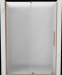 Mexen Velar, tolózuhanyajtó nyitáshoz 130 cm, 8 mm-es matt üveg, rézmatt, 871-130-000-31-65 (871-130-000-31-65)