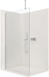 Cerano - Zuhany paraván Walk-in Onyx Top L/P - kerek támasz - króm, átlátszó üveg - 50x200 cm, CER-CER-8050BD1704 (CER-CER-8050BD1704)