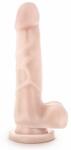Blush Novelties Dildo Clasic Cu Ventuza Dr. Skin Basic, Natural, 19.5 Cm Dildo