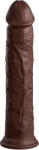 Pipedream King Cock Elite 11" Silicone Dual Density Cock Brown Dildo