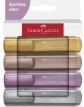 Faber-Castell Evidențiator Faber-Castell 1546/4 Metallic - set, cutie cartonată