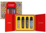 Compatible Highlighter - STABILO BOSS ORIGINAL x DOLCE&GABBANA - Cutie premium 4 buc - editie limitata