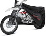 WALSER Motortakaró ponyva - BELTÉRI - ENDURO - XL méret - 255x110x135 cm fekete - WALSER (41073)
