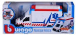 Bburago Mentőautó hordággyal - delfinbuvar