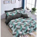 Luna ágynemű garnitúra 7 részes 3D türkiz-szürke - isinwheel