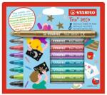 STABILO Filctoll STABILO Trio Deco 8 db-os készlet (377/8) - mystock