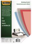 Fellowes Előlap, A4, 240mikron, FELLOWES, víztiszta, 100db/cs (53762) - mystock