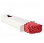 Bluering Iratsín 6mm, 100 db/doboz, Bluering® piros - mystock