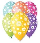  Léggömb, 30cm, virágos, 10db/cs (11-PRINTVIRAG)