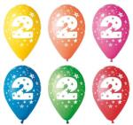  Léggömb, 26 cm, számos, 2 (11-PRINT2) - mystock