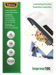 Fellowes Meleglamináló fólia, 100 mikron, A3, fényes, 100 db, FELLOWES (5351205) - mystock
