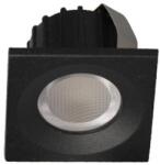 2R ANGEL EYE NY LED S04 3W 4000K szögletes szpot mélysugárzó fekete (L090706750)