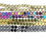  Hematit Multicolor Disc 5, 5-5, 9 x 5, 5-5, 9 x 3 mm - Margele Pietre Semipretioase pentru Bijuterii