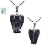  Pandantiv Inger Piatra Soarelui Sintetica - 30x14x7 mm - 1 Buc