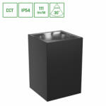 spectrumLED TORRE 9W 230V IP54 CCT 99x78x117 mm négyzetes fekete