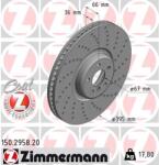 ZIMMERMANN Disc frana ZIMMERMANN COAT Z 150.2958. 20 (150.2958.20)