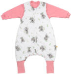 Slumbersac Sac de dormit cu picioruse si maneca lunga detasabila Koala 80 cm + manseta 2.5 Tog - Slumbersac (CJ531-25FSN)