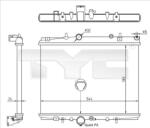 TYC Radiator, racire motor TYC 726-0018-R