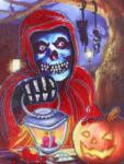 NORIMPEX - Puzzle Pictura cu diamant: Halloween 30x40cm 7D - 1 - 39 piese