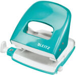 Leitz Perforator metalic, 30 coli, LEITZ 5008 - turcoaz metalizat (L-50081051) - siscom-papetarie